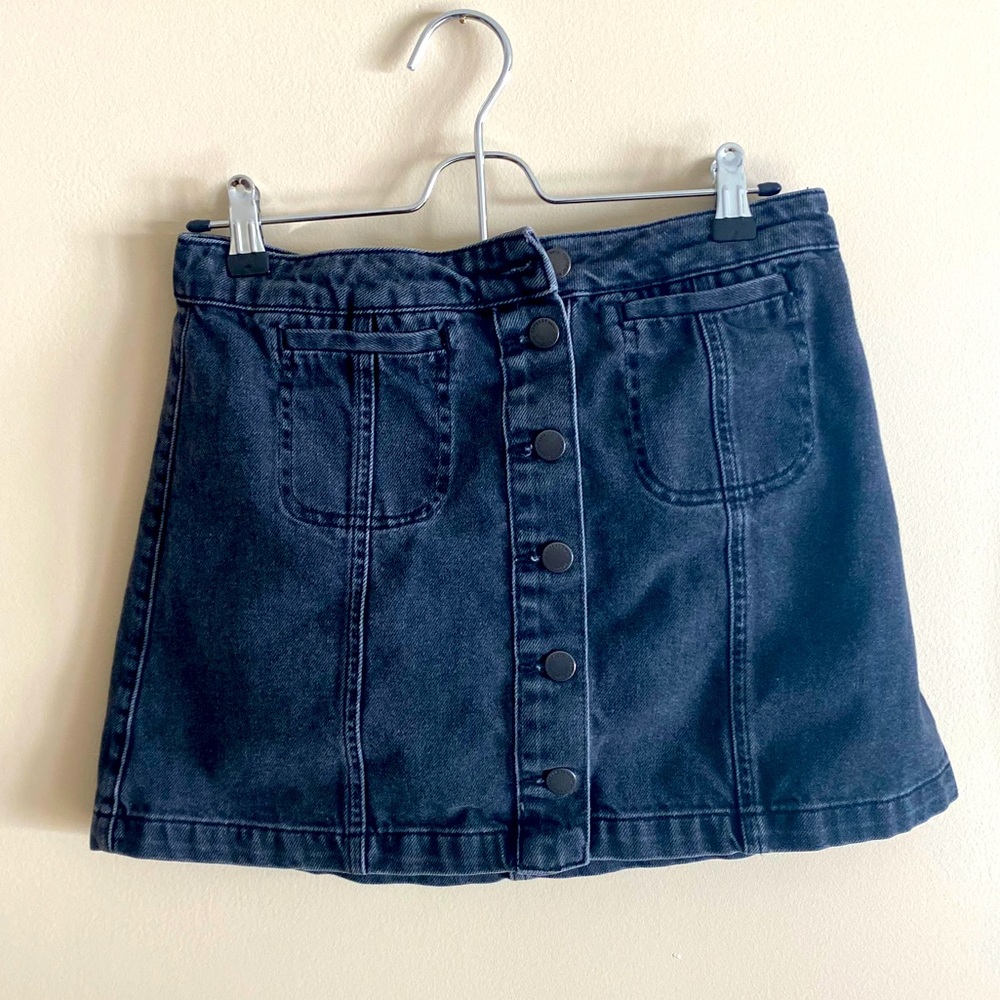Top Shop Denim Mini Skirt